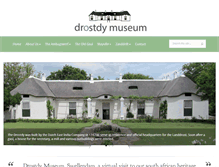 Tablet Screenshot of drostdy.com